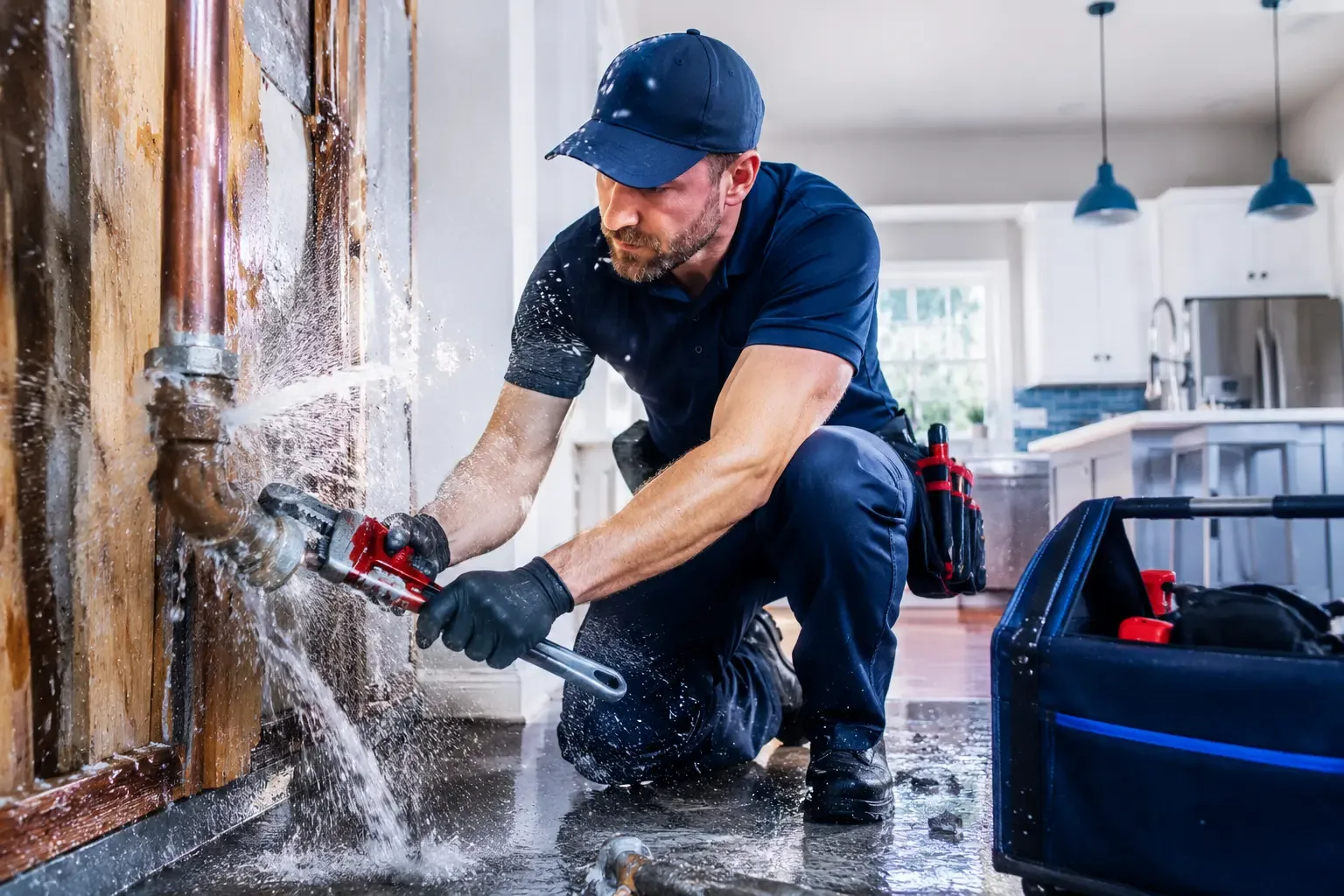 Local emergency pipe repair professionals in Pine Ridge, KY